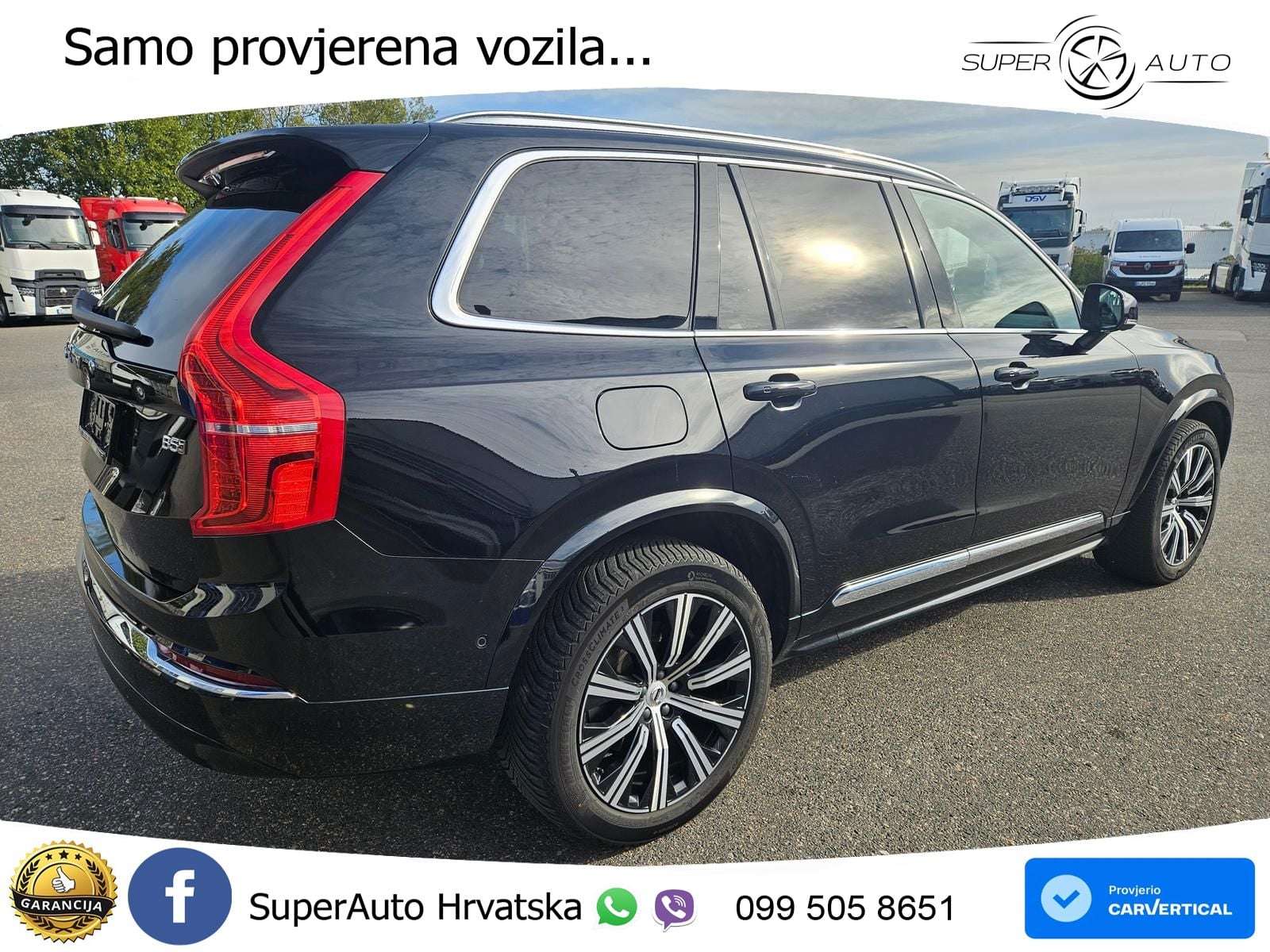 Volvo XC90 2.0 B5 Diesel AWD Automatic ACC+GR SJED+360+PANO