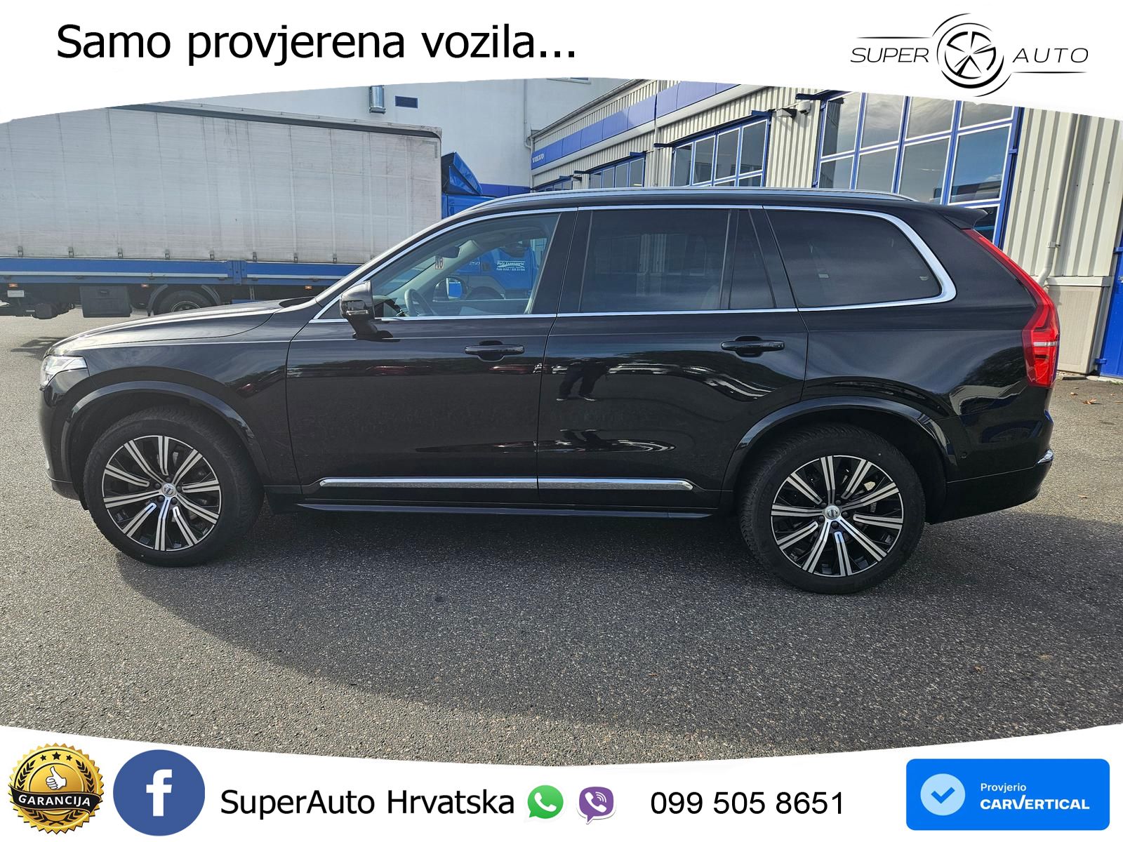 Volvo XC90 2.0 B5 Diesel AWD Automatic ACC+GR SJED+360+PANO