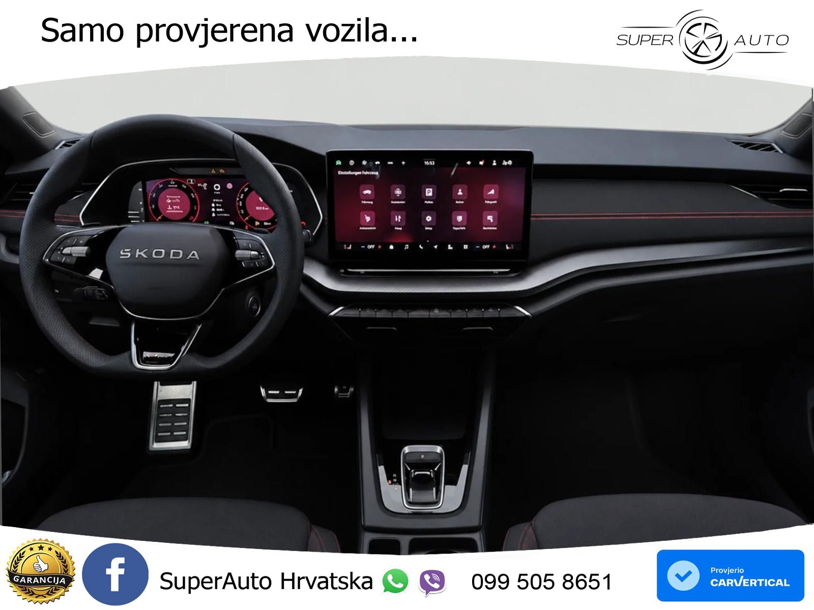 Škoda Octavia Combi RS 2.0 TSI (265 KS) DSG MATRIX+GR SJED+KAM