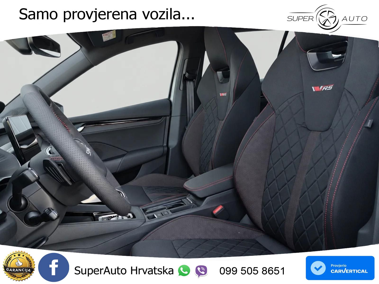 Škoda Octavia Combi RS 2.0 TSI (265 KS) DSG MATRIX+GR SJED+KAM
