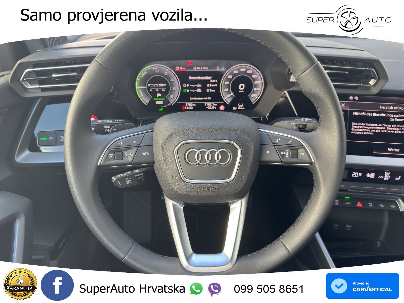 Audi A3 Sportback 40 TFSI e (204 KS) Plug-in Hybrid S tronic LED+GR SJED+ACC