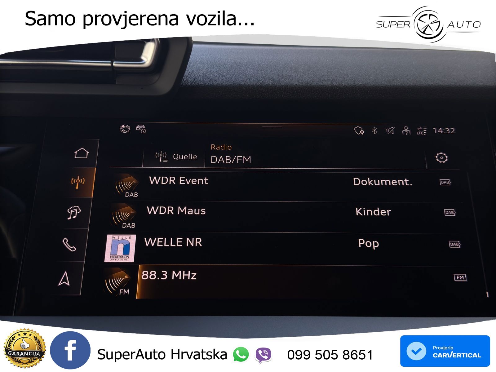 Audi A3 Sportback 40 TFSI e (204 KS) Plug-in Hybrid S tronic LED+GR SJED+ACC