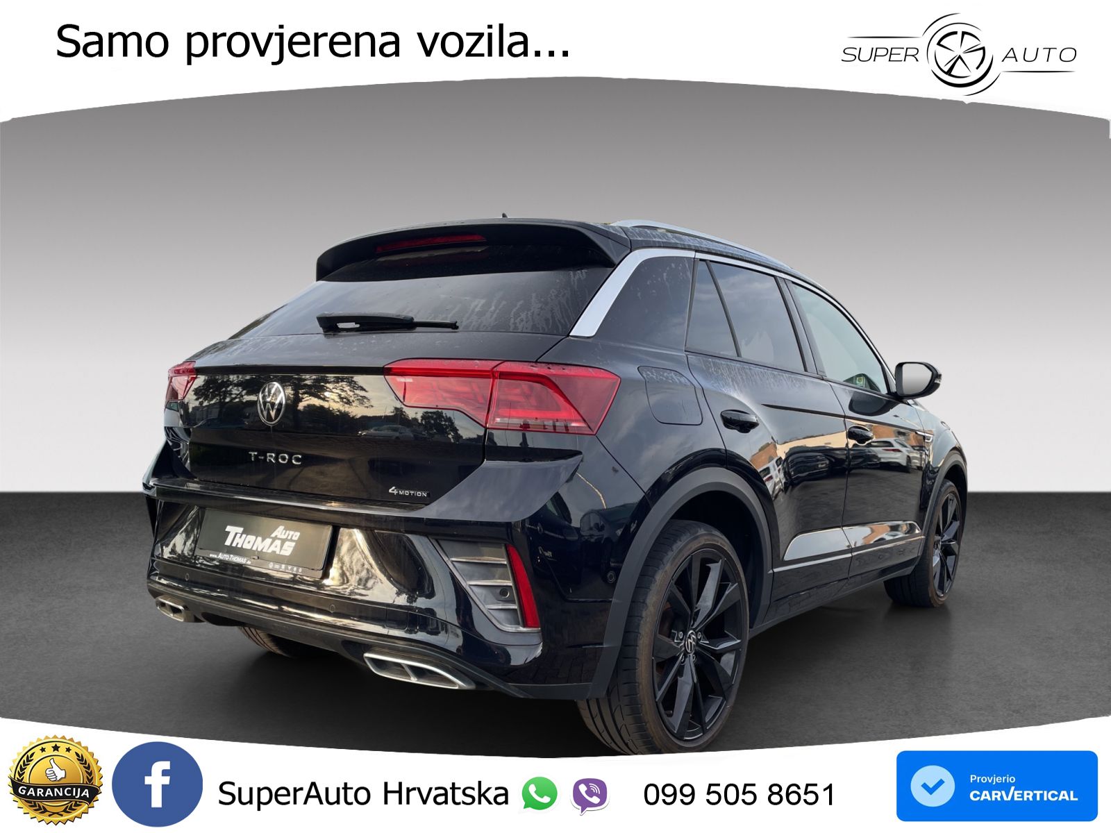 Volkswagen T-Roc I 2.0 TSI (190 KS) 4M DSG LED+GR SJED+ACC