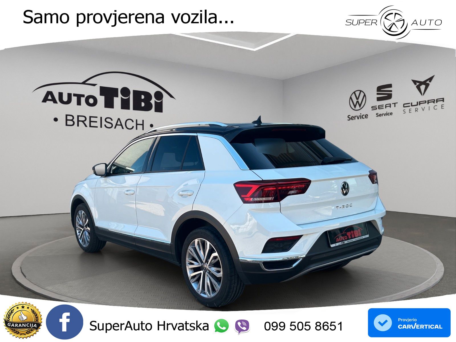Volkswagen T-Roc I 1.5 TSI (150 KS) DSG LED+GR SJED+ACC