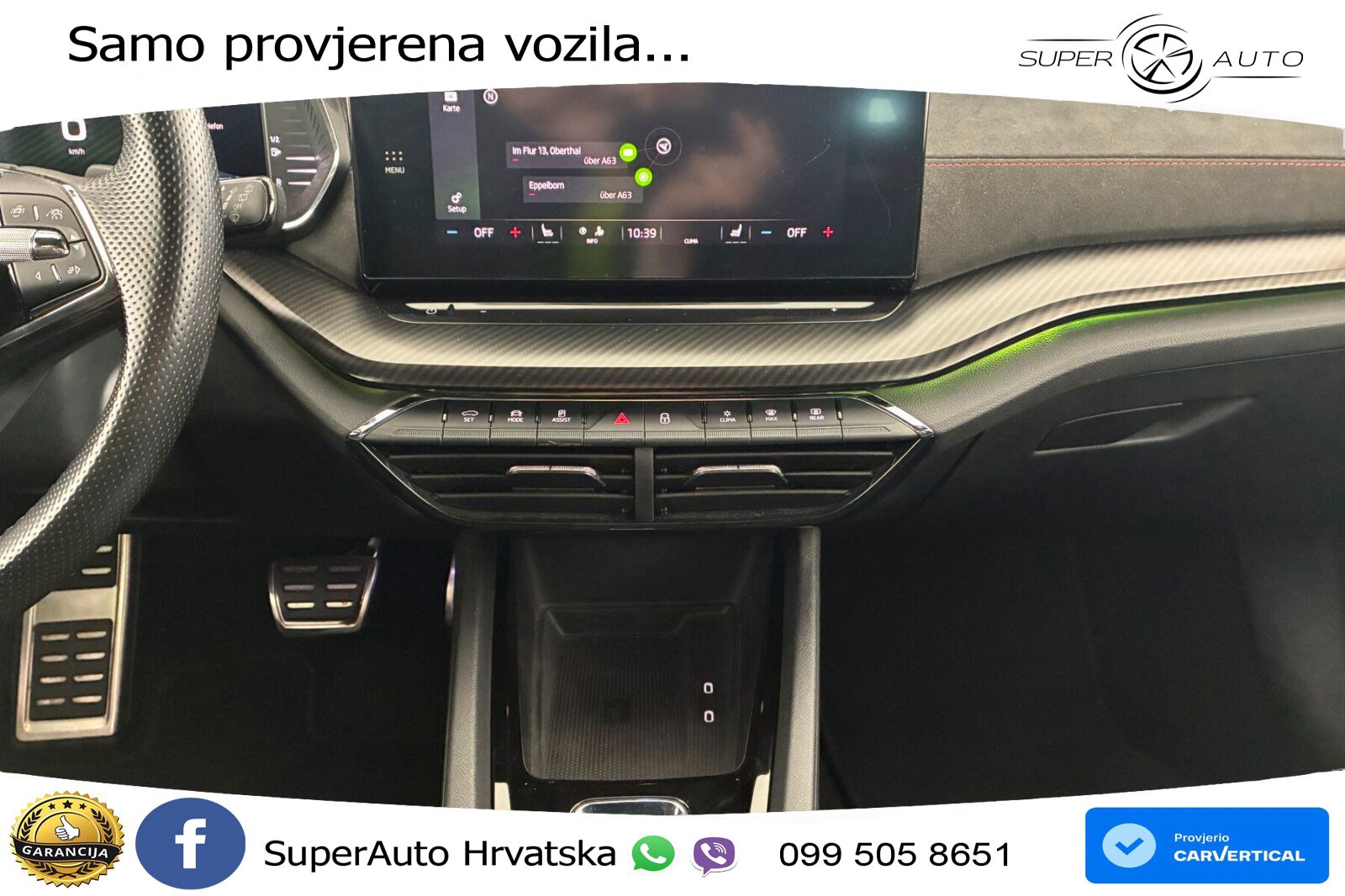 Škoda Octavia Combi RS 2.0 TSI (245 KS) DSG LED+GR SJED+ACC