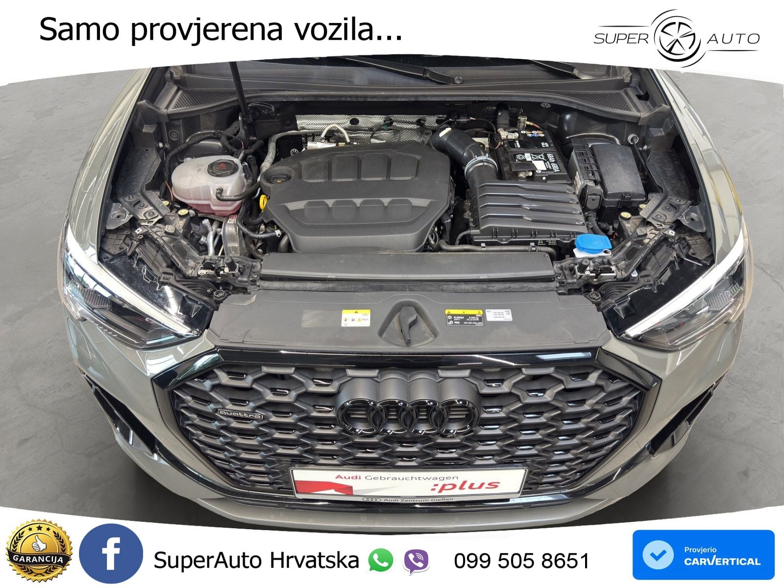 Audi Q3 II Sportback 45 TFSI (245 KS) quattro S tronic S line LED+GR SJED+ACC