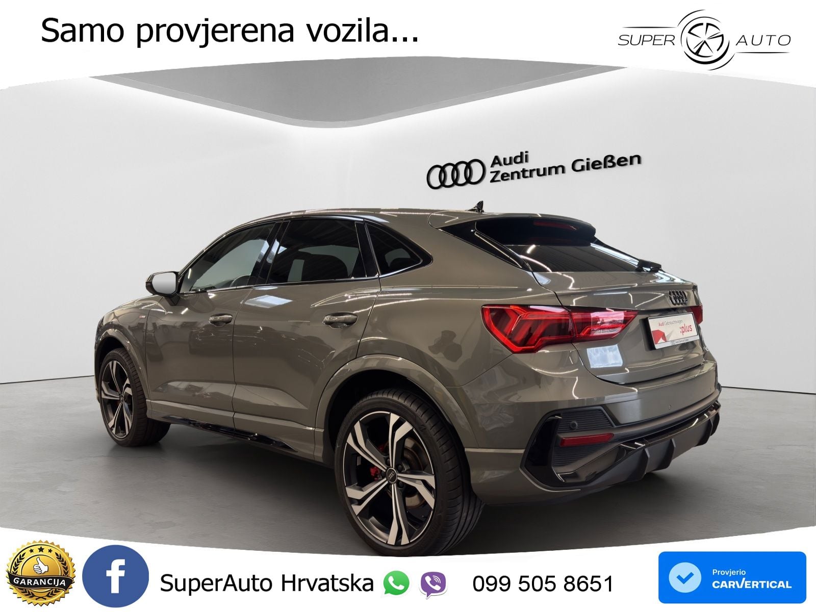 Audi Q3 II Sportback 45 TFSI (245 KS) quattro S tronic S line LED+GR SJED+ACC