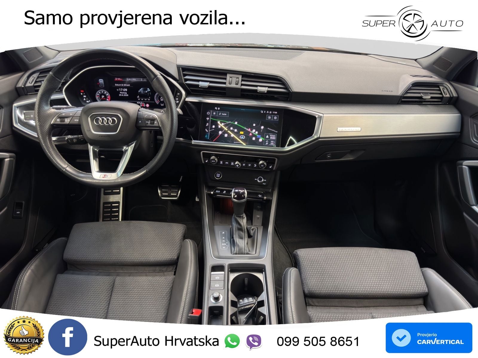 Audi Q3 II Sportback 45 TFSI (245 KS) quattro S tronic S line LED+GR SJED+ACC