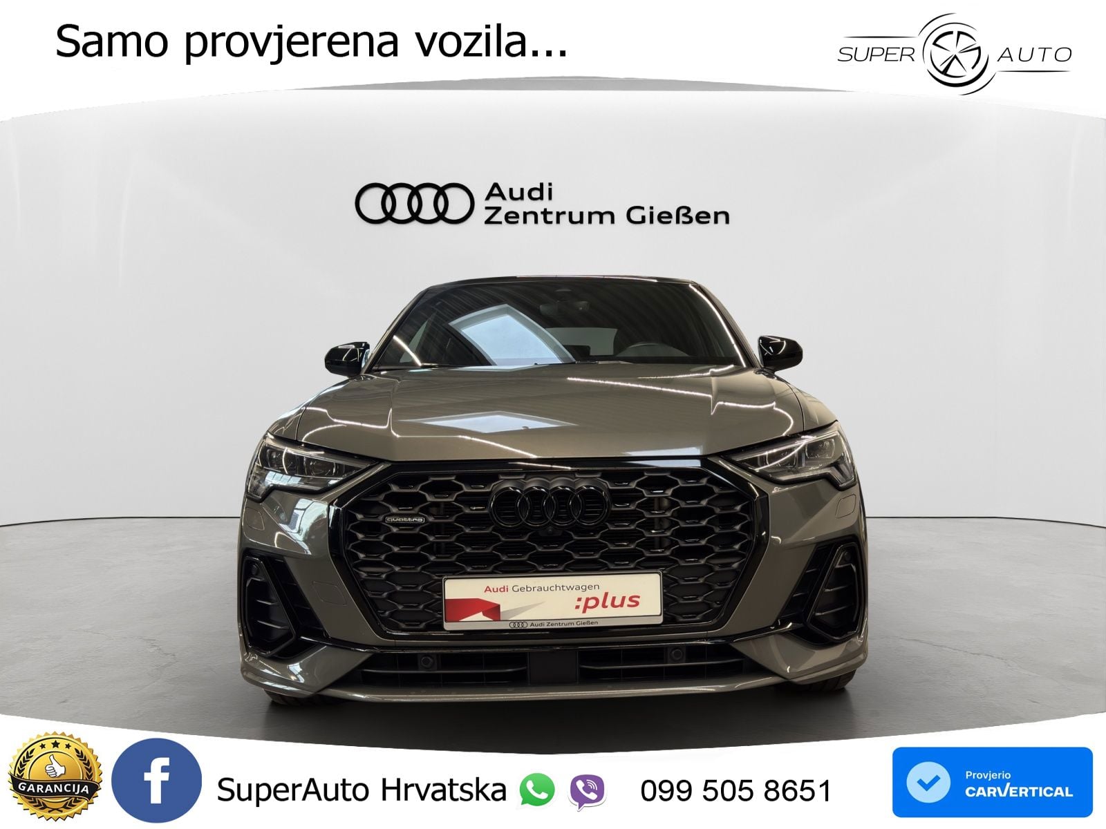 Audi Q3 II Sportback 45 TFSI (245 KS) quattro S tronic S line LED+GR SJED+ACC