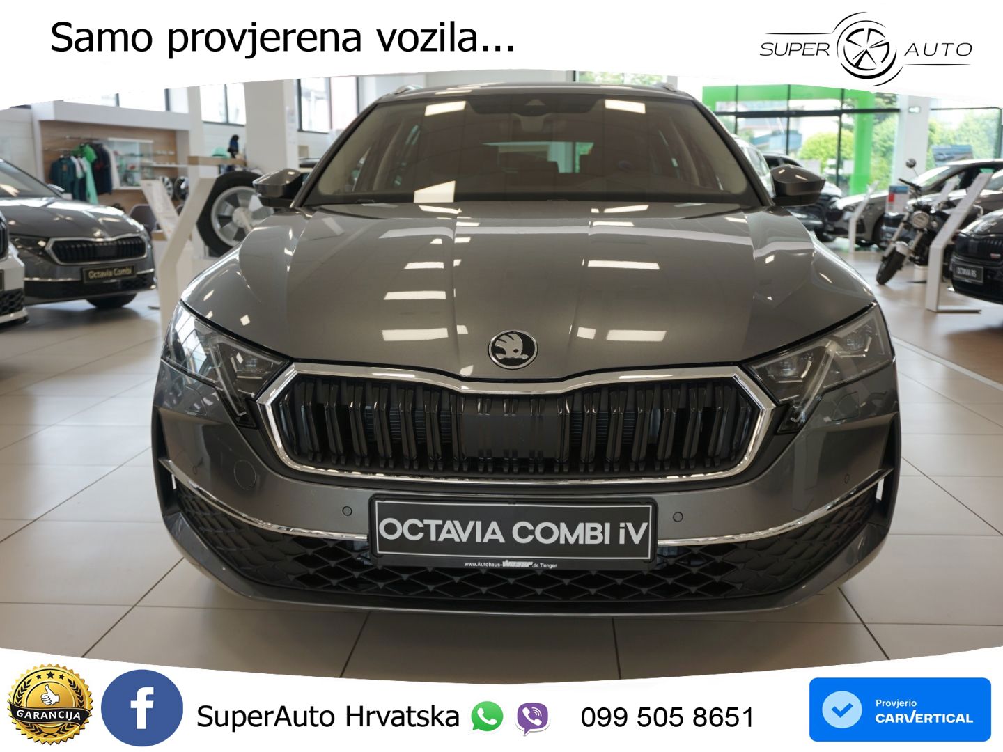 Škoda Octavia Combi 1.5 TSI (150 KS) DSG Selection MATRIX+GR SJED+KAM