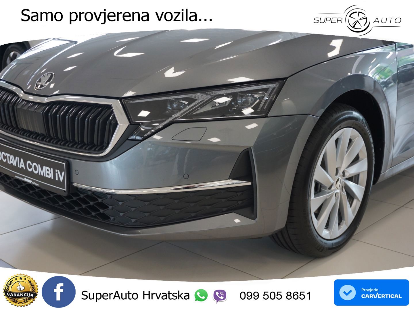 Škoda Octavia Combi 1.5 TSI (150 KS) DSG Selection MATRIX+GR SJED+KAM