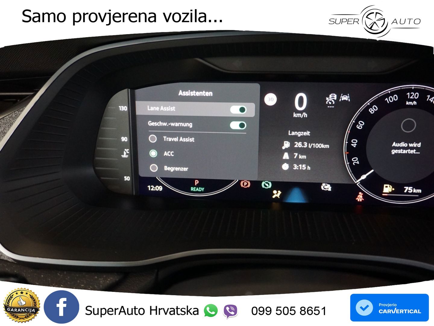 Škoda Octavia Combi 1.5 TSI (150 KS) DSG Selection MATRIX+GR SJED+KAM
