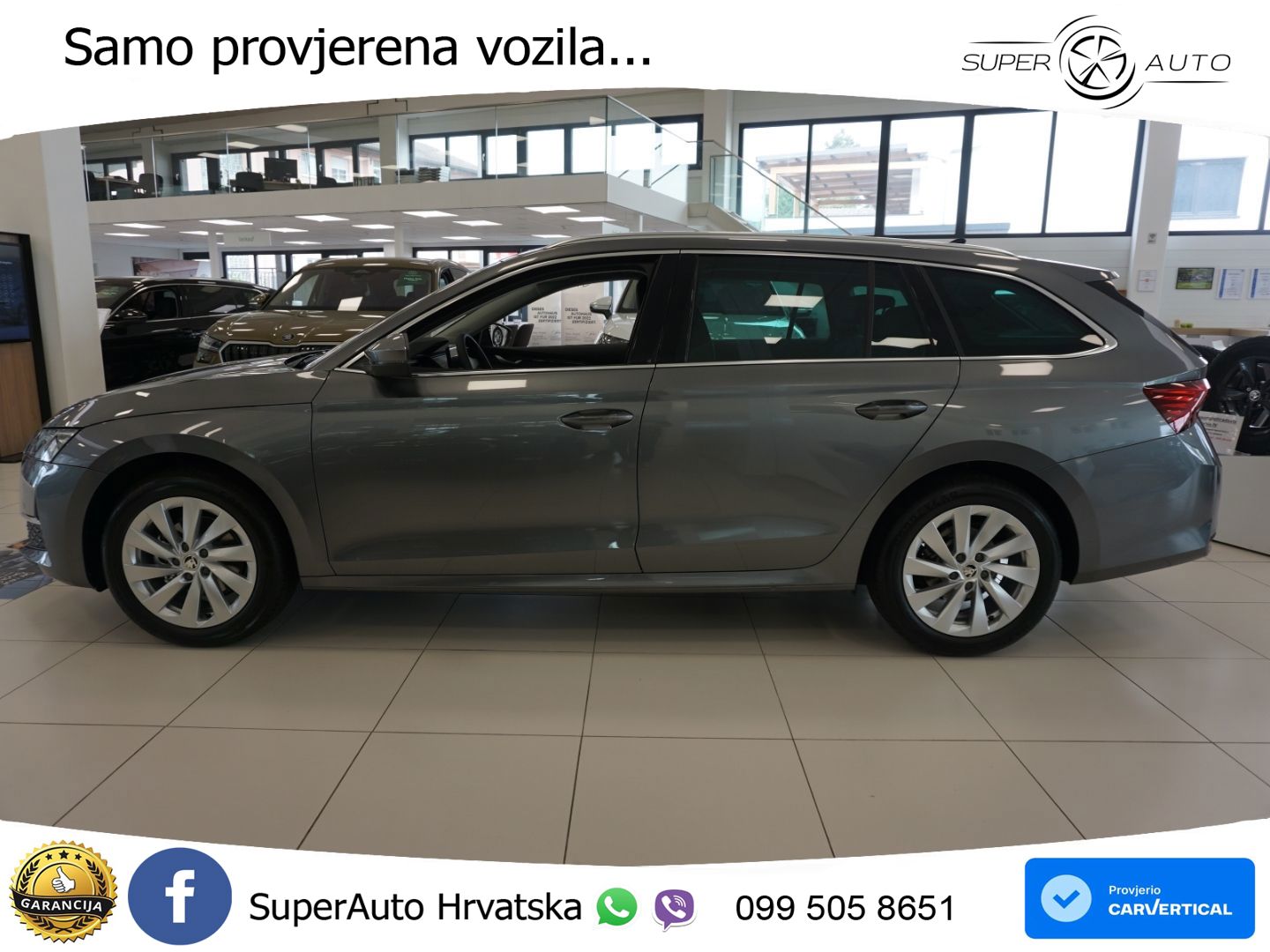 Škoda Octavia Combi 1.5 TSI (150 KS) DSG Selection MATRIX+GR SJED+KAM