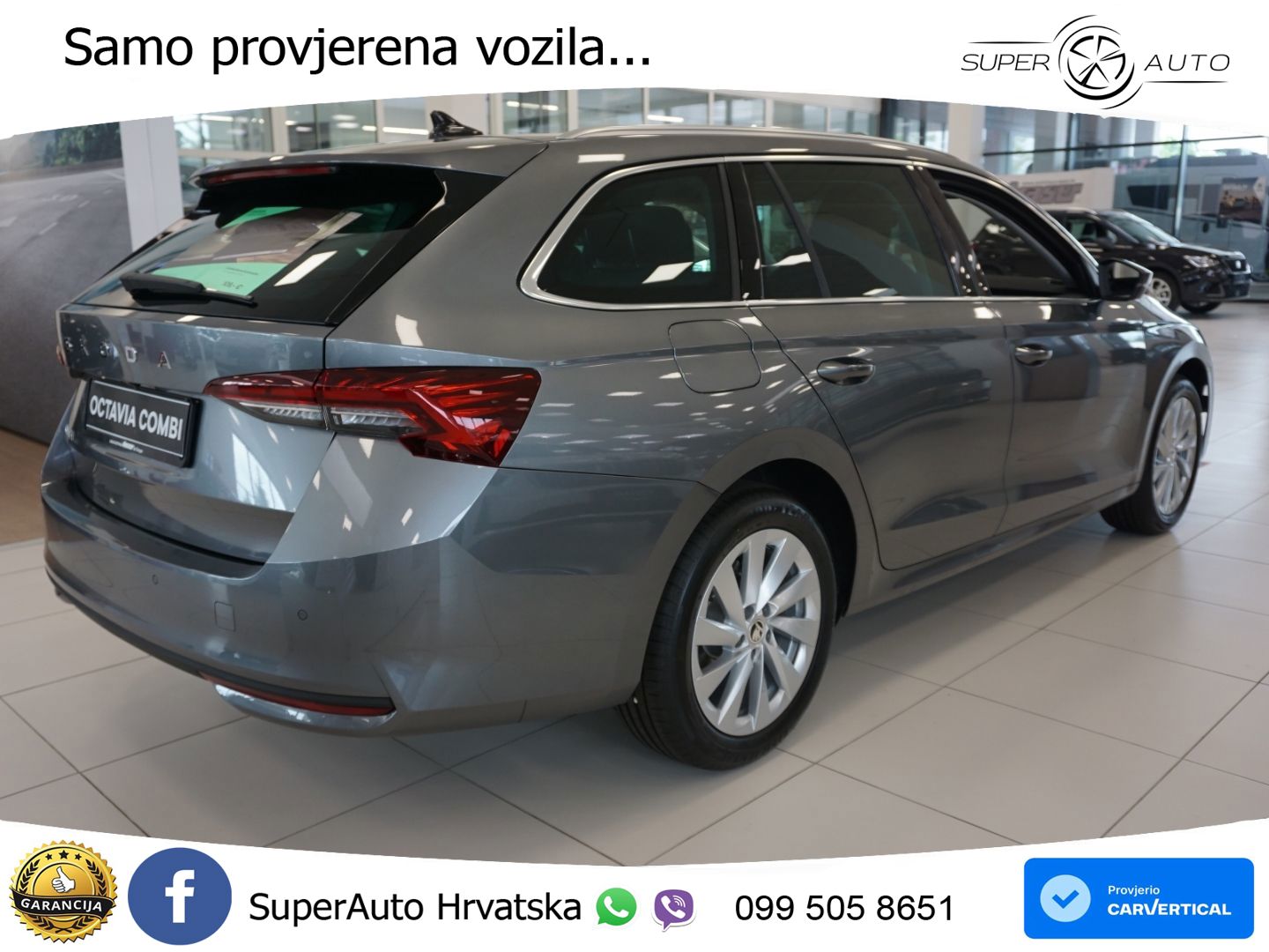 Škoda Octavia Combi 1.5 TSI (150 KS) DSG Selection MATRIX+GR SJED+KAM