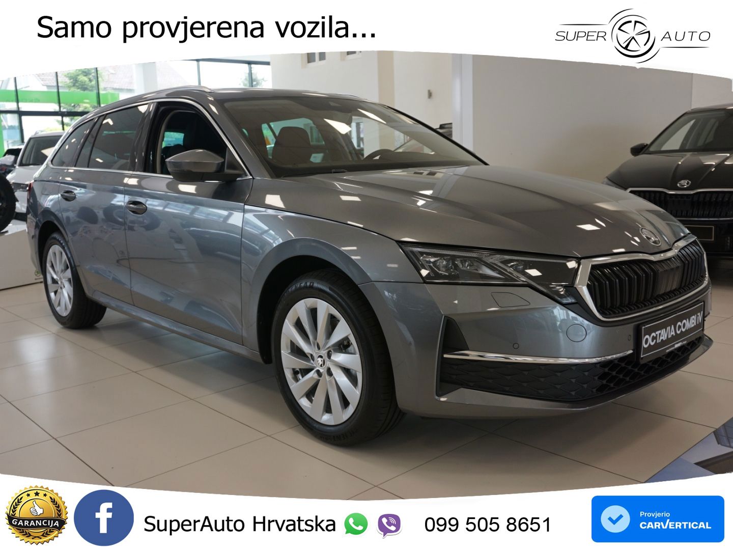 Škoda Octavia Combi 1.5 TSI (150 KS) DSG Selection MATRIX+GR SJED+KAM