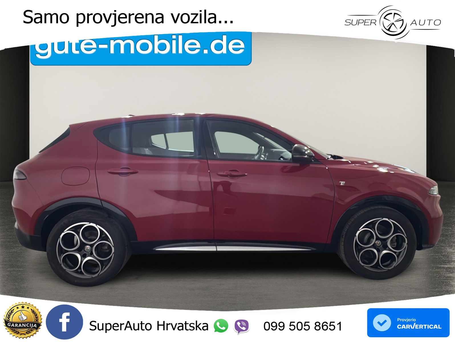 Alfa Romeo Tonale 1.5 VGT (160 KS) 48V-Hybrid TCT LED+ACC