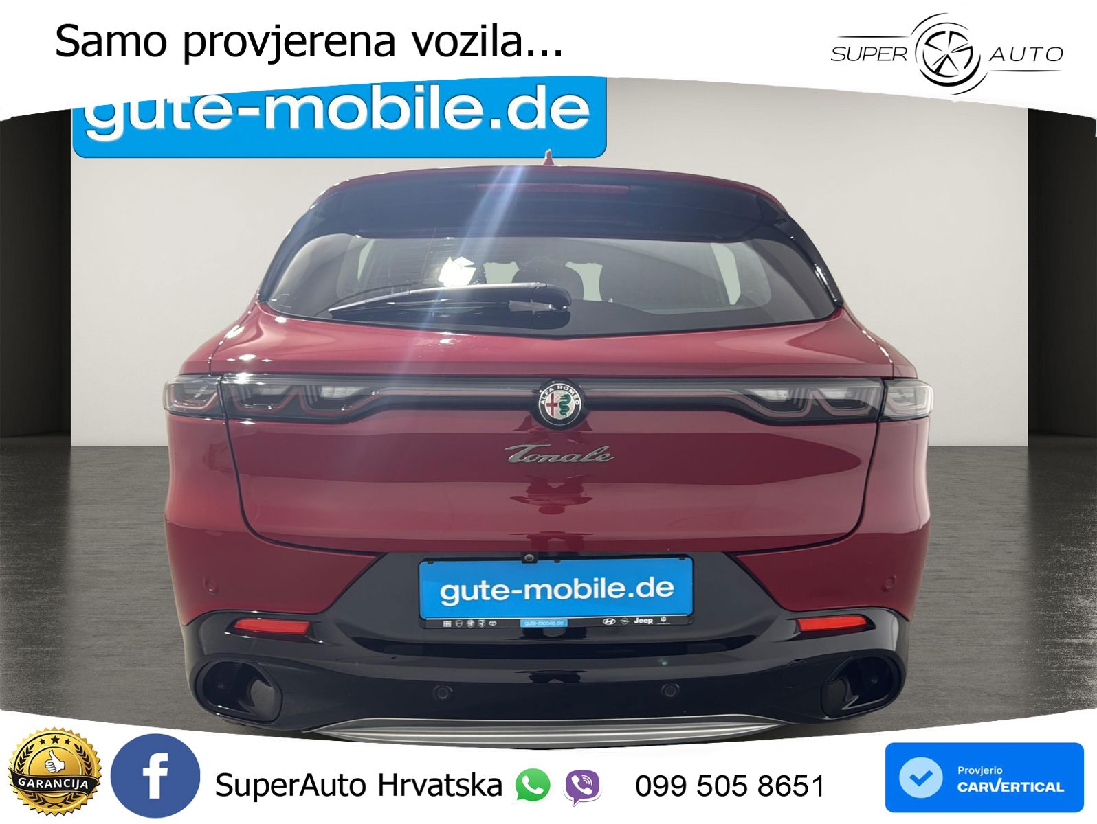 Alfa Romeo Tonale 1.5 VGT (160 KS) 48V-Hybrid TCT LED+ACC