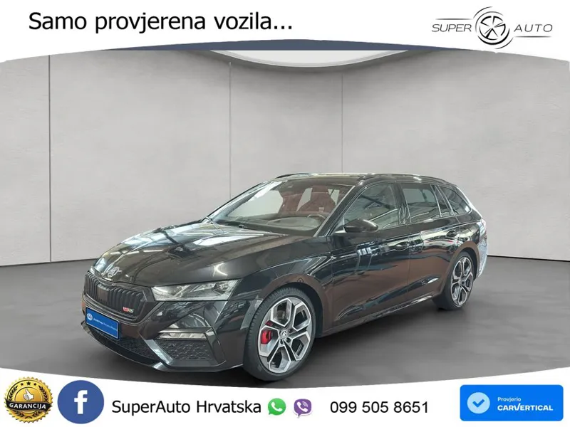 Škoda Octavia Combi RS 2.0 TDI (200 KS) DSG
