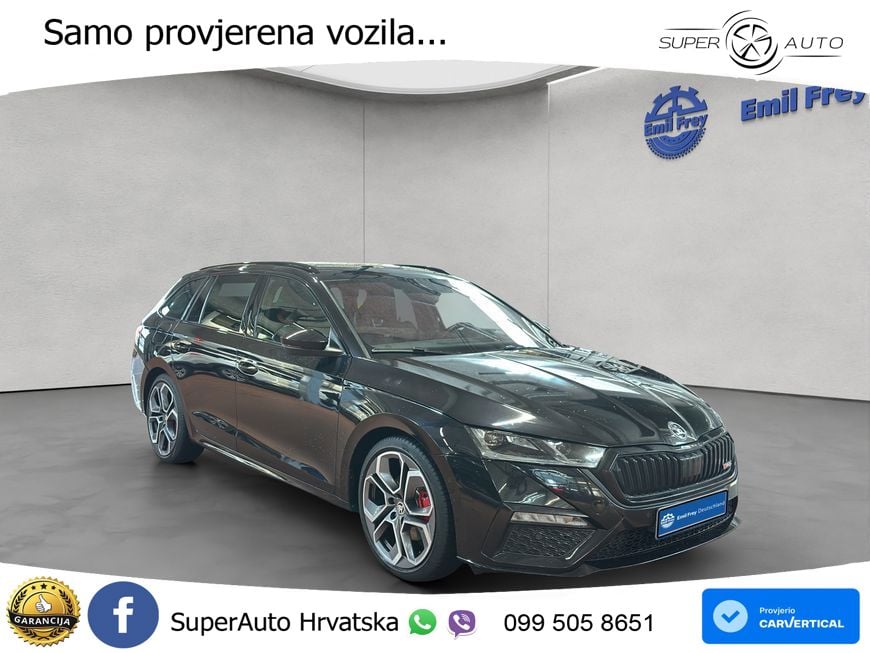 Škoda Octavia Combi RS 2.0 TDI (200 KS) DSG