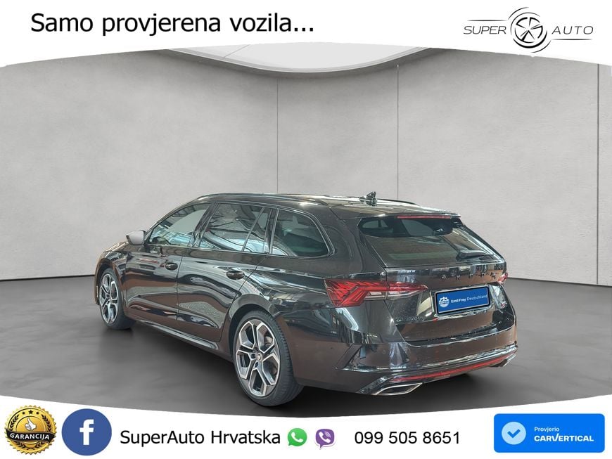 Škoda Octavia Combi RS 2.0 TDI (200 KS) DSG