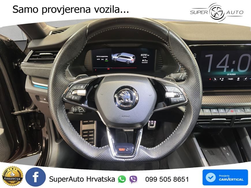 Škoda Octavia Combi RS 2.0 TDI (200 KS) DSG