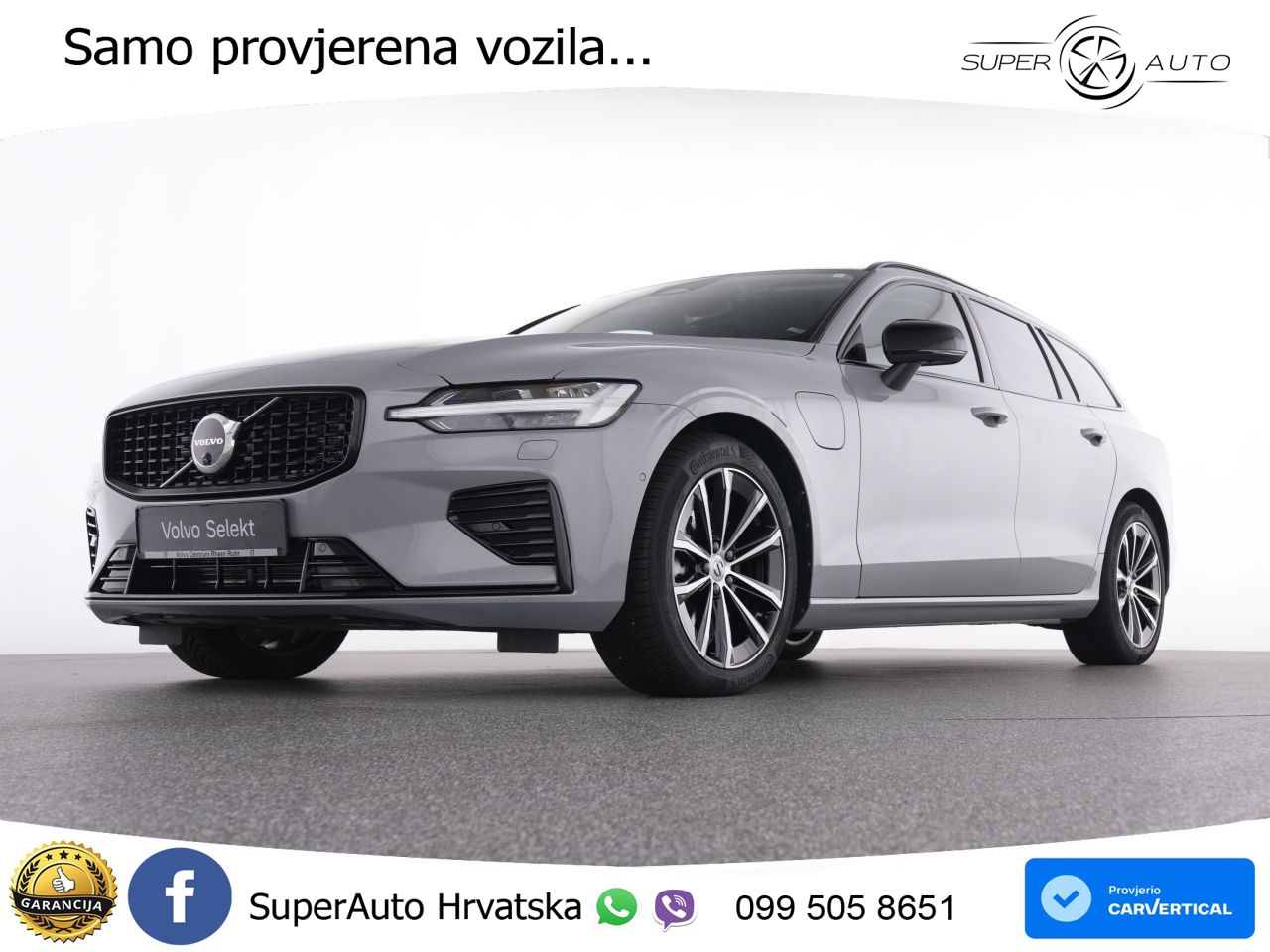 Volvo V60 2.0 T8 AWD Geartronic LED+GR SJED+ACC