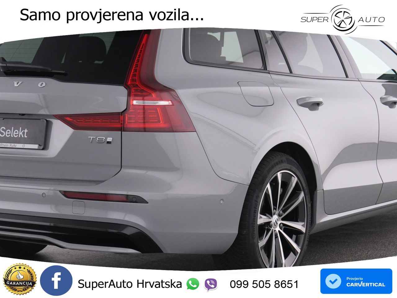 Volvo V60 2.0 T8 AWD Geartronic LED+GR SJED+ACC