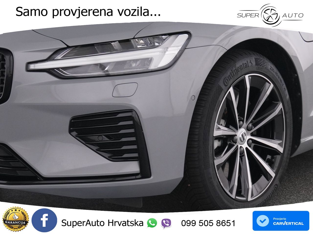 Volvo V60 2.0 T8 AWD Geartronic LED+GR SJED+ACC