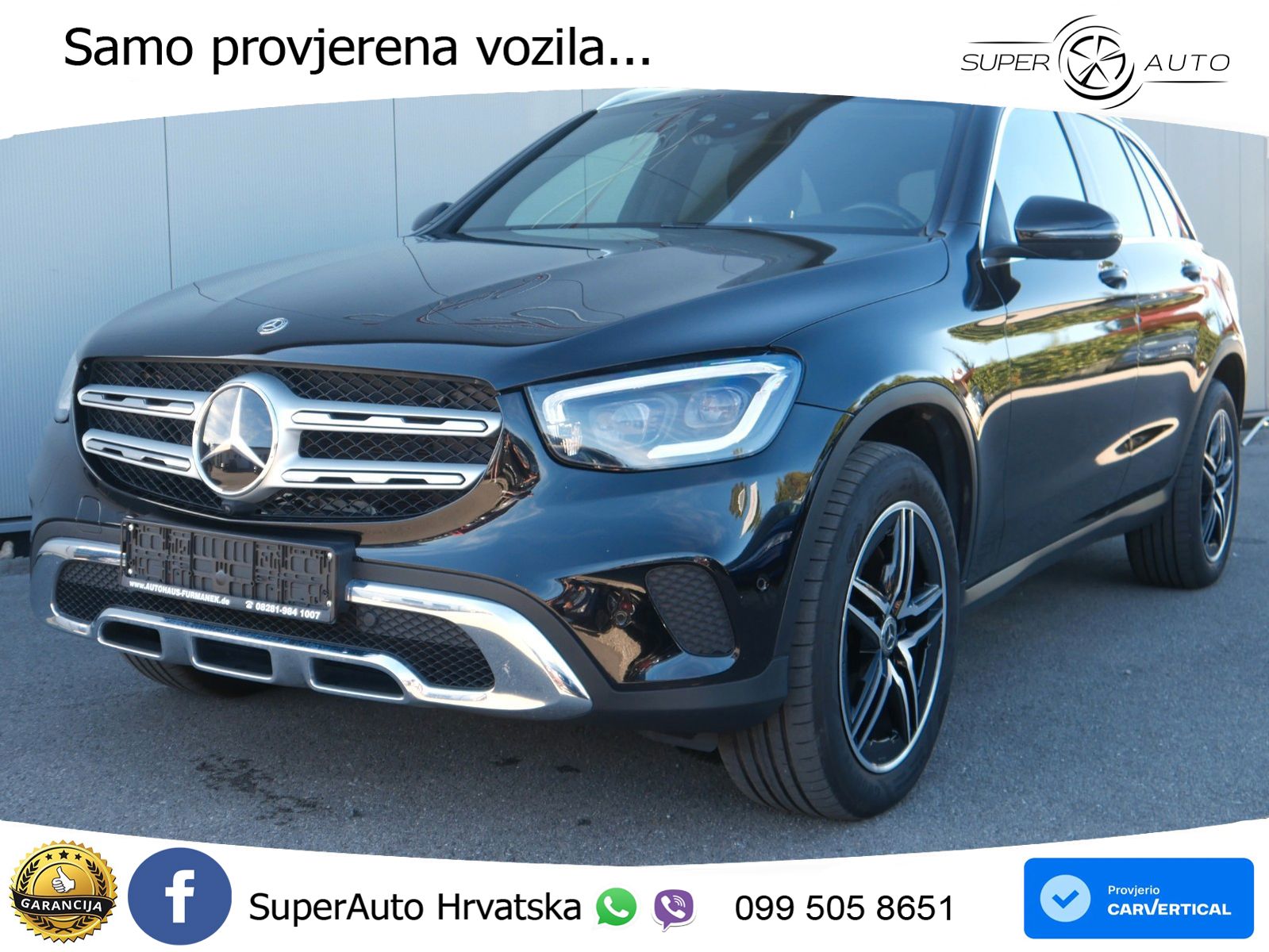 Mercedes GLC 300d (245 KS) 4MATIC G-TRONIC ACC+GR SJED+360+PANO