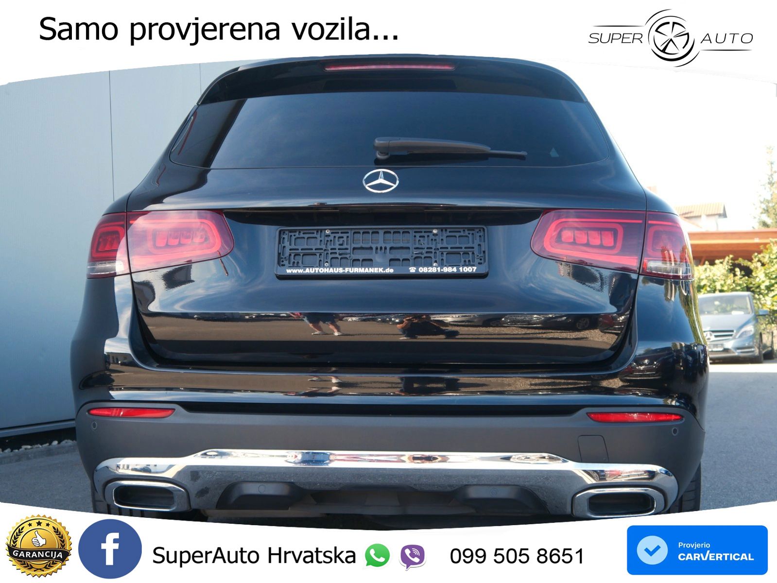 Mercedes GLC 300d (245 KS) 4MATIC G-TRONIC ACC+GR SJED+360+PANO
