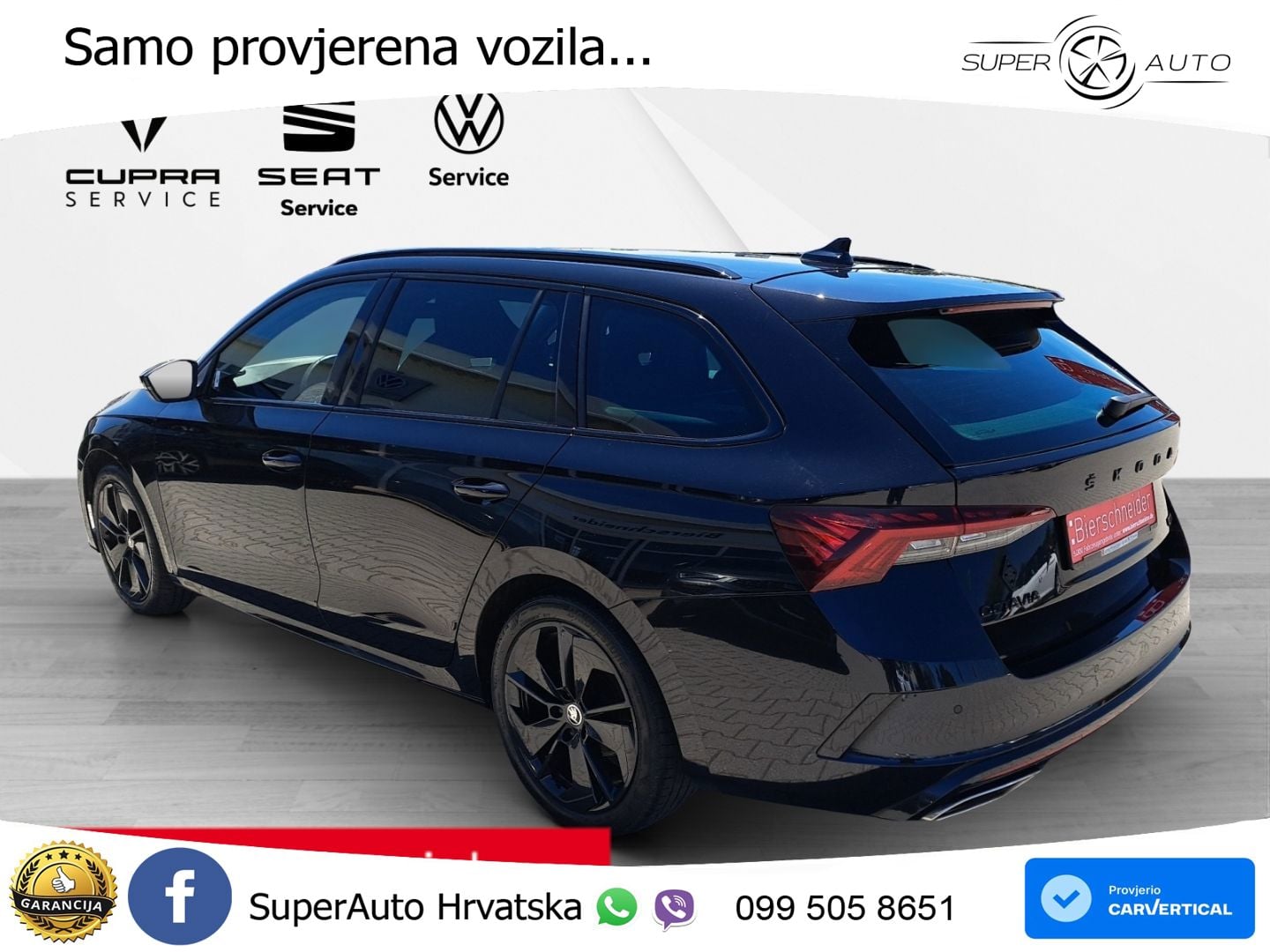 Škoda Octavia Combi RS 2.0 TDI (200 KS) 4x4 DSG LED+GR SJED+ACC