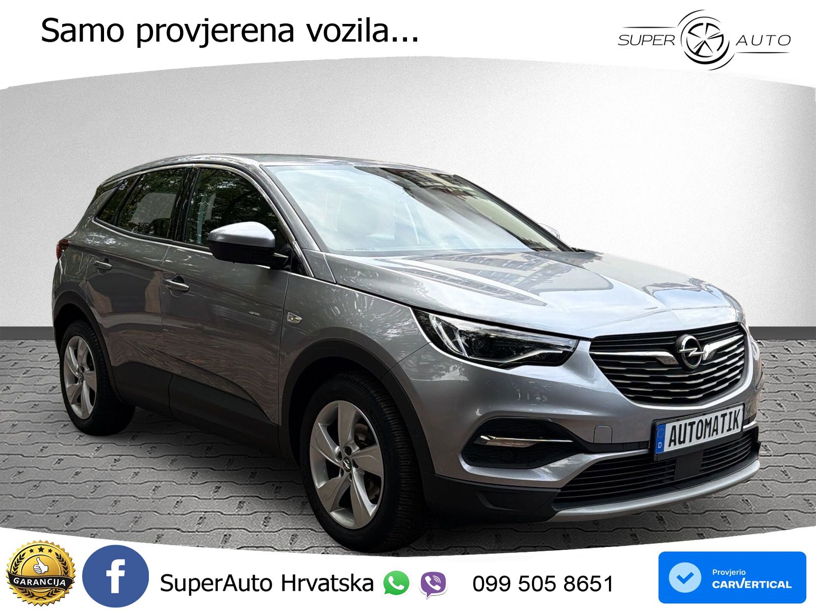 Opel Grandland X 1.2 Turbo (130 KS) Automatic LED+GR SJED+ACC