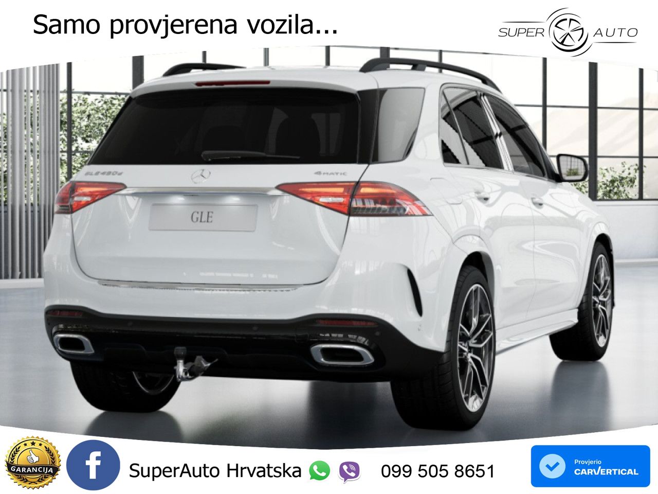Mercedes GLE 450d (367 KS) EQ Boost 4MATIC 9G-TRONIC AMG LED+GR SJED+ACC