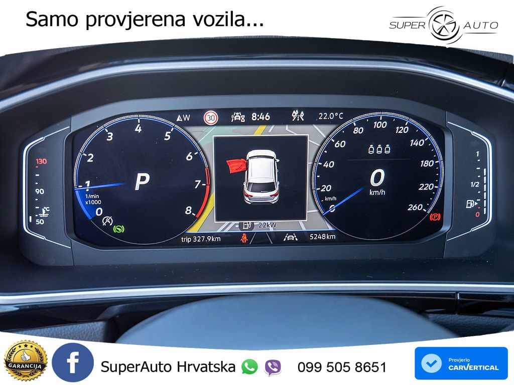 Volkswagen T-Roc 1.5 TSI (150 KS) DSG MATRIX+GR SJED+KAM