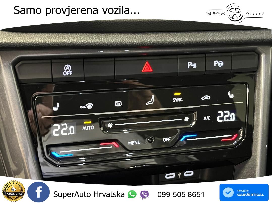 Volkswagen T-Roc 1.5 TSI (150 KS) DSG LED+GR SJED+ACC