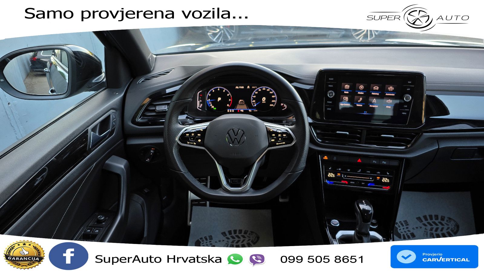 Volkswagen T-Roc 1.5 TSI (150 KS) LED+GR SJED+ACC