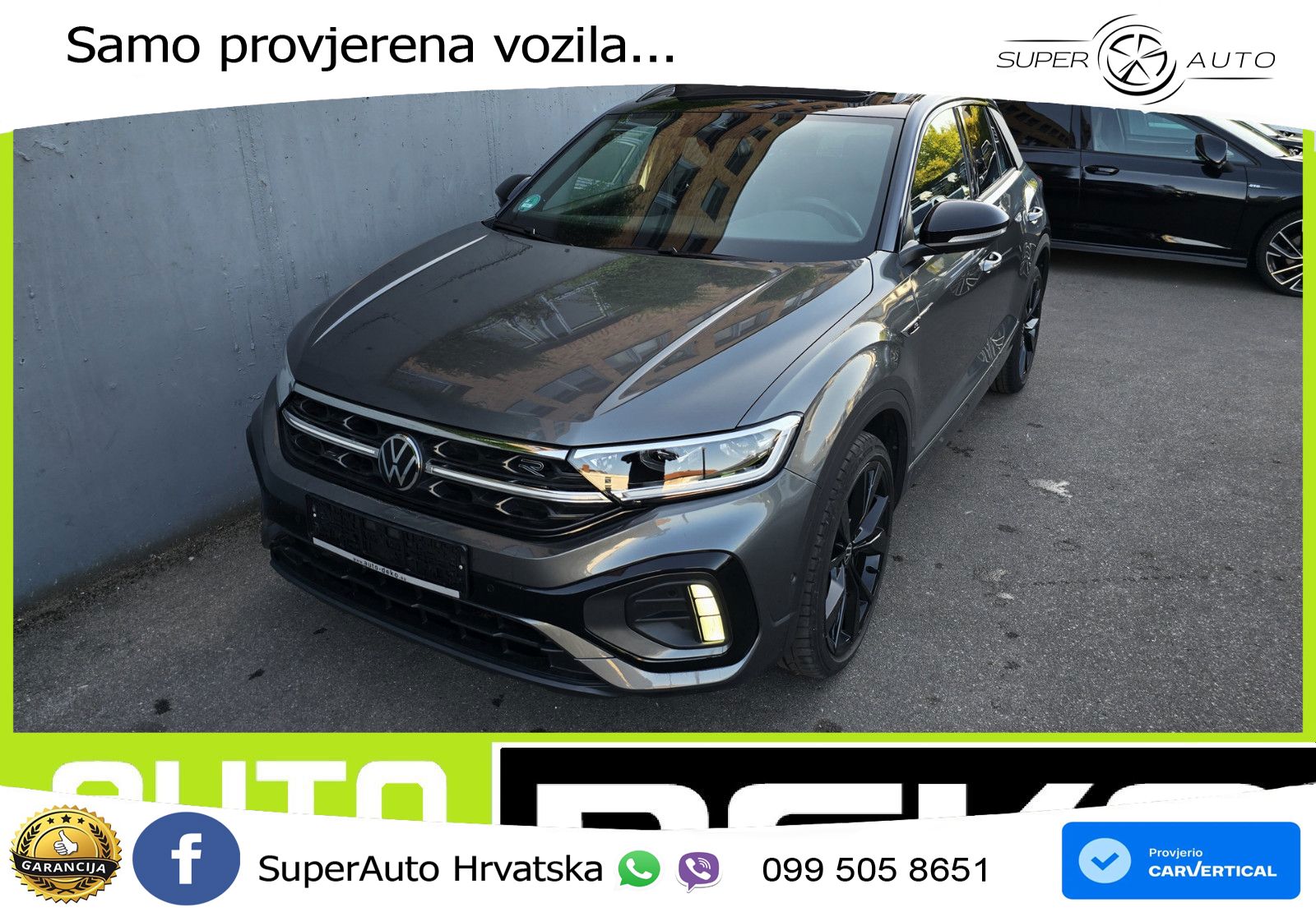 Volkswagen T-Roc 1.5 TSI (150 KS) LED+GR SJED+ACC
