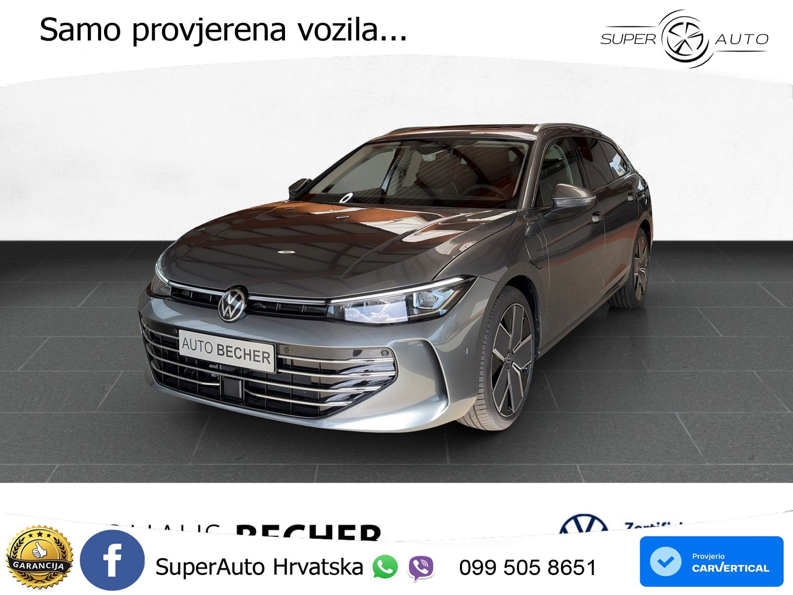 Volkswagen Passat Variant 1.5 TSI (272 KS) eHybrid DSG Elegance LED+GR SJED+ACC