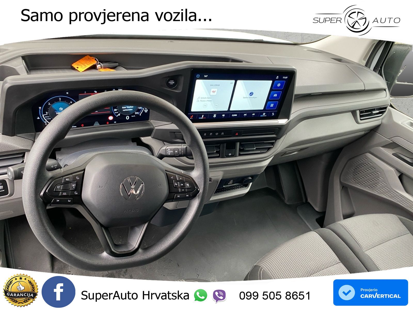 Volkswagen Transporter Kasten LR 2.0 TDI AT +LED +RKAM +VIR 150 KS