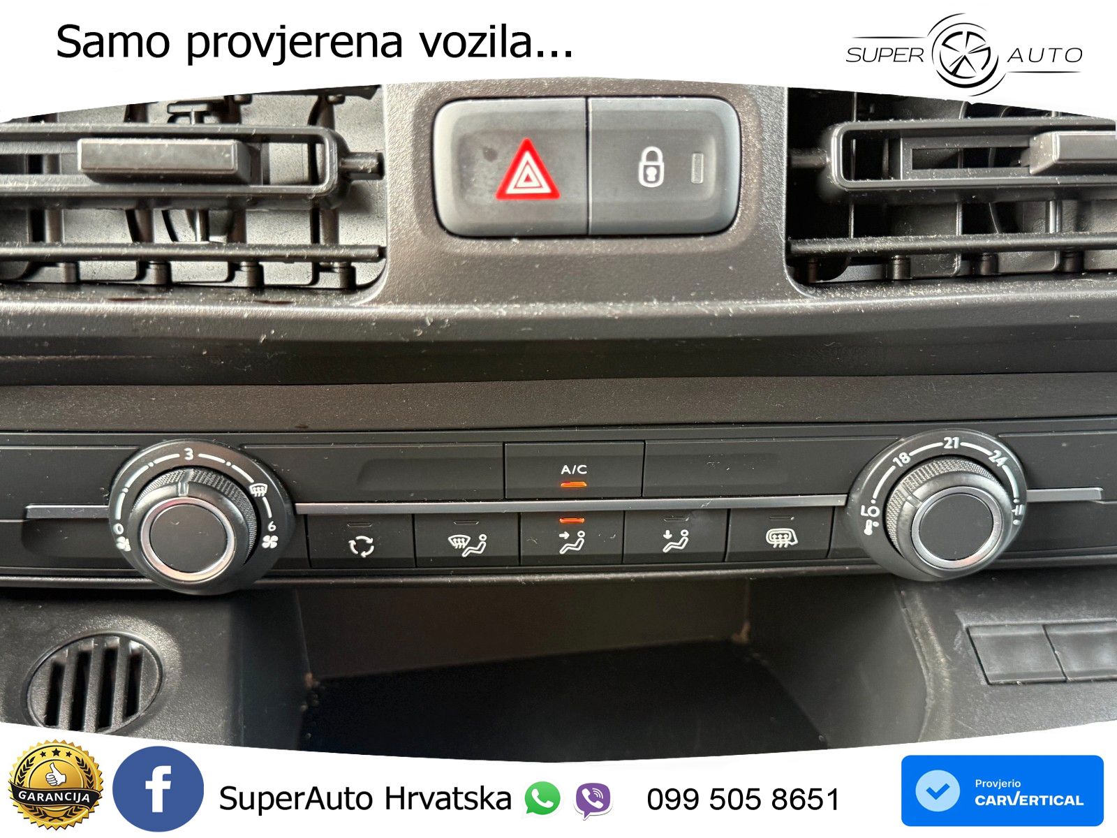 Peugeot Partner 1.5 BlueHDI Premium L1H1 AHK Tempo. 73KW 99 KS