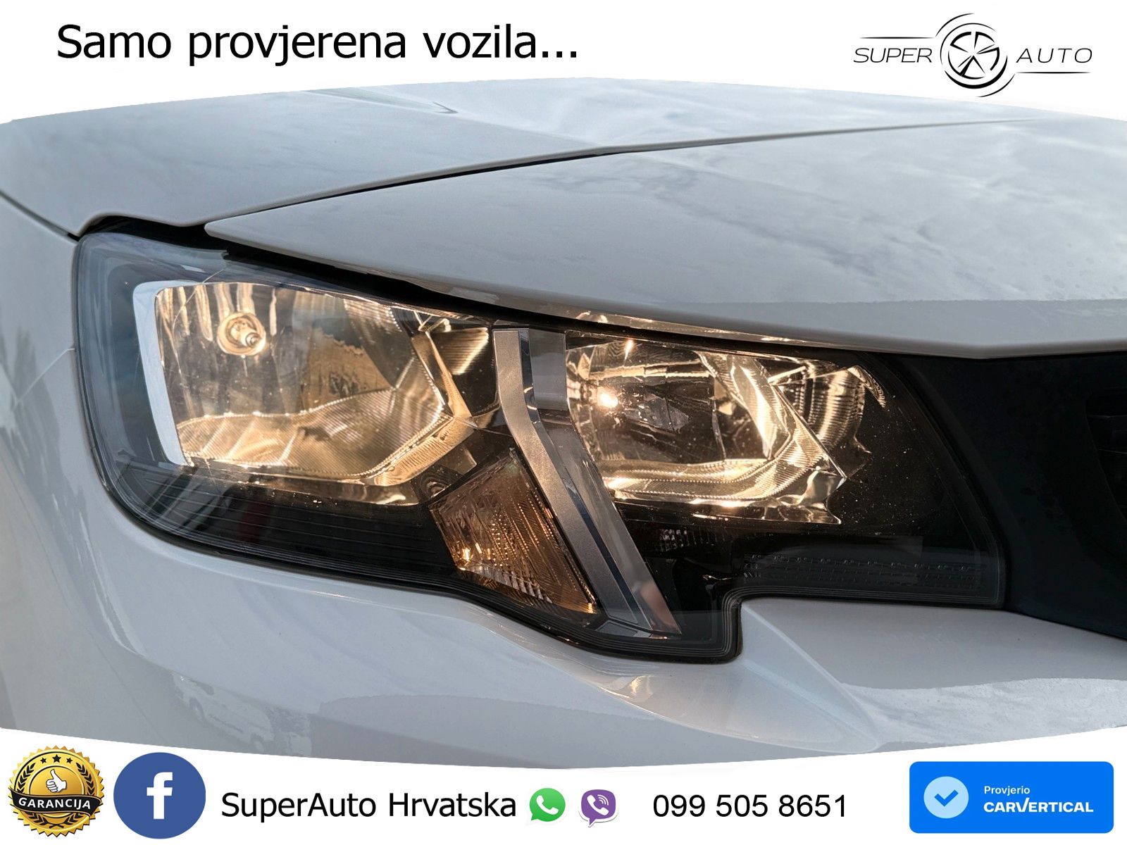 Peugeot Partner 1.5 BlueHDI Premium L1H1 AHK Tempo. 73KW 99 KS