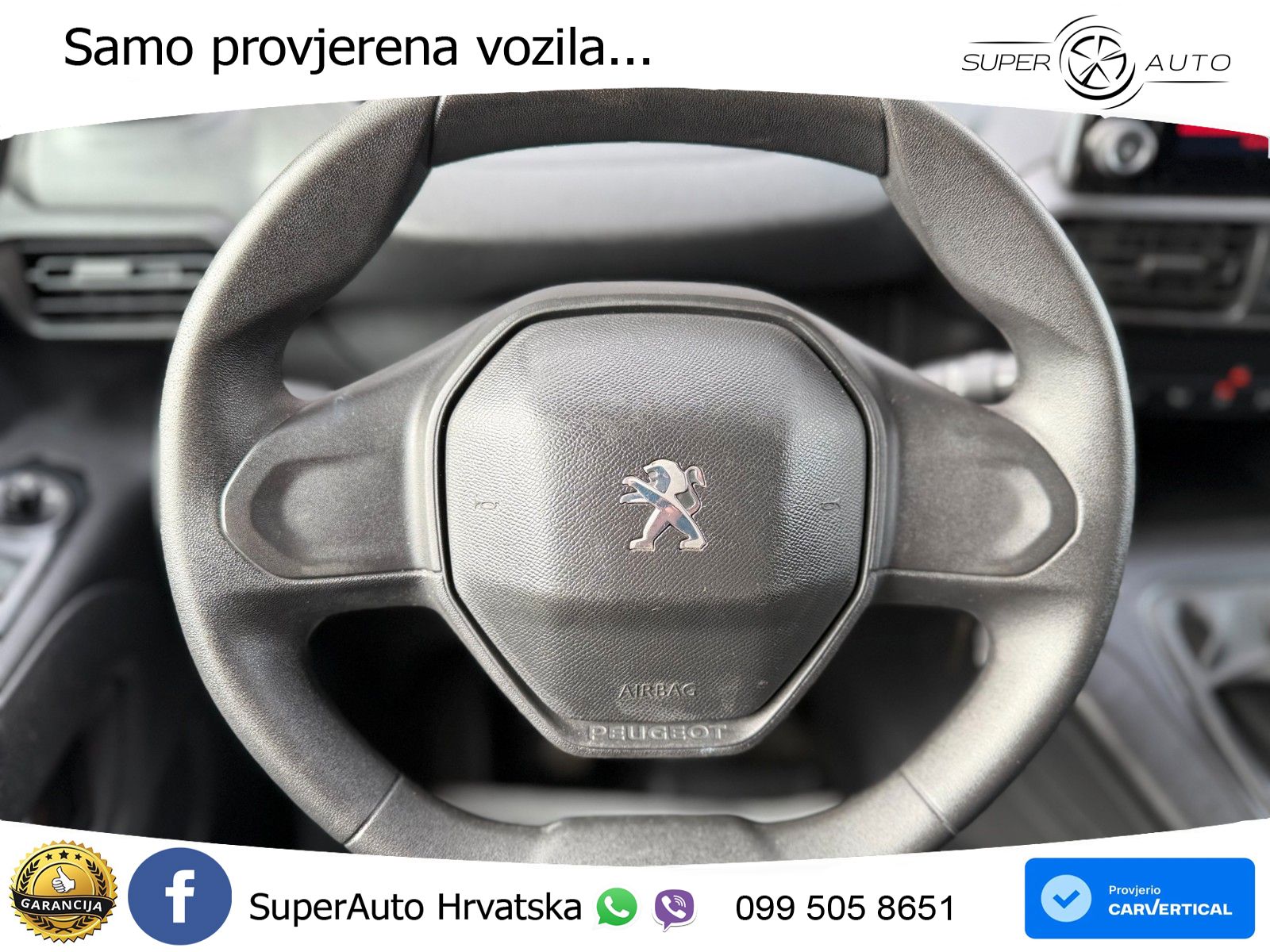Peugeot Partner 1.5 BlueHDI Premium L1H1 AHK Tempo. 73KW 99 KS