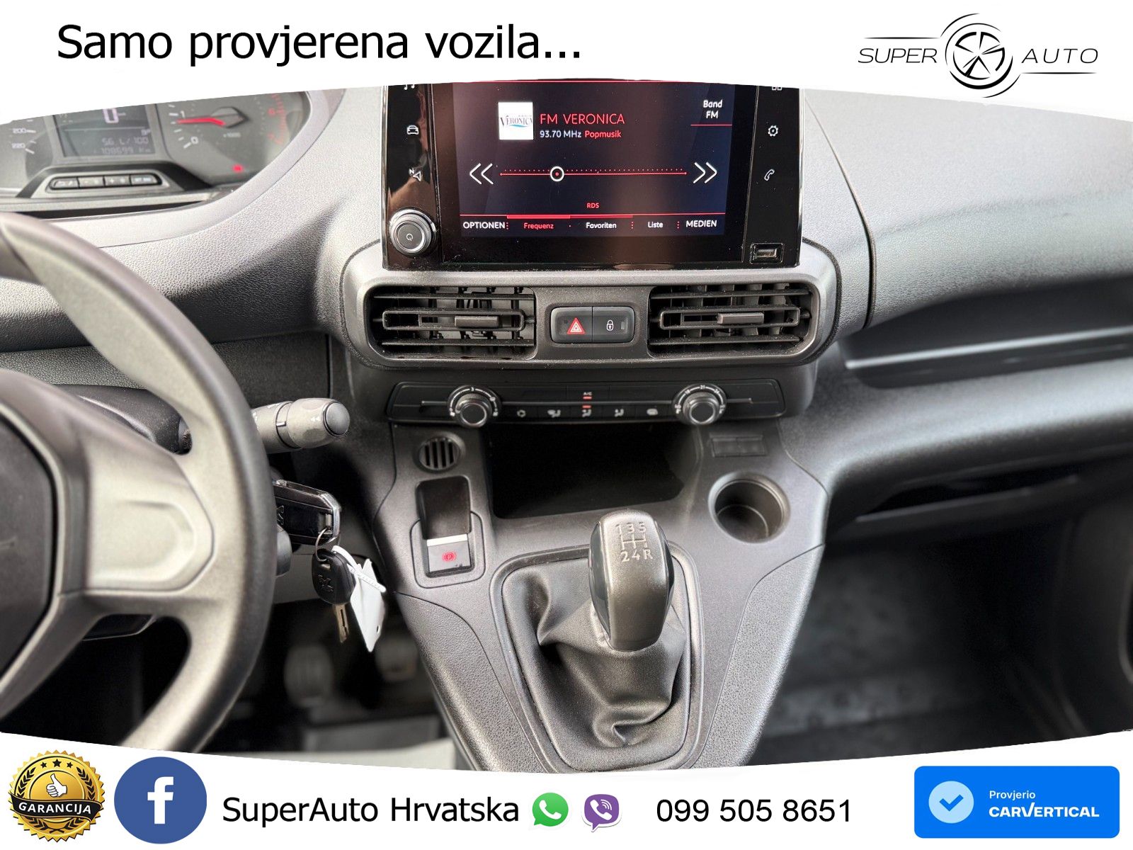 Peugeot Partner 1.5 BlueHDI Premium L1H1 AHK Tempo. 73KW 99 KS