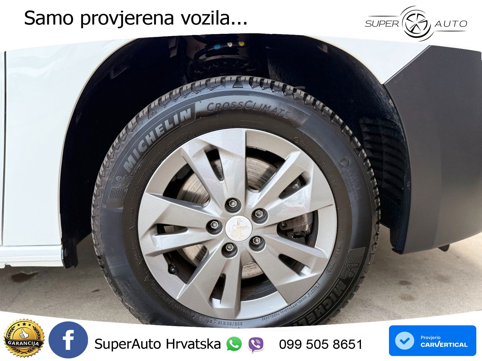 Peugeot Partner 1.5 BlueHDI Premium L1H1 AHK Tempo. 73KW 99 KS