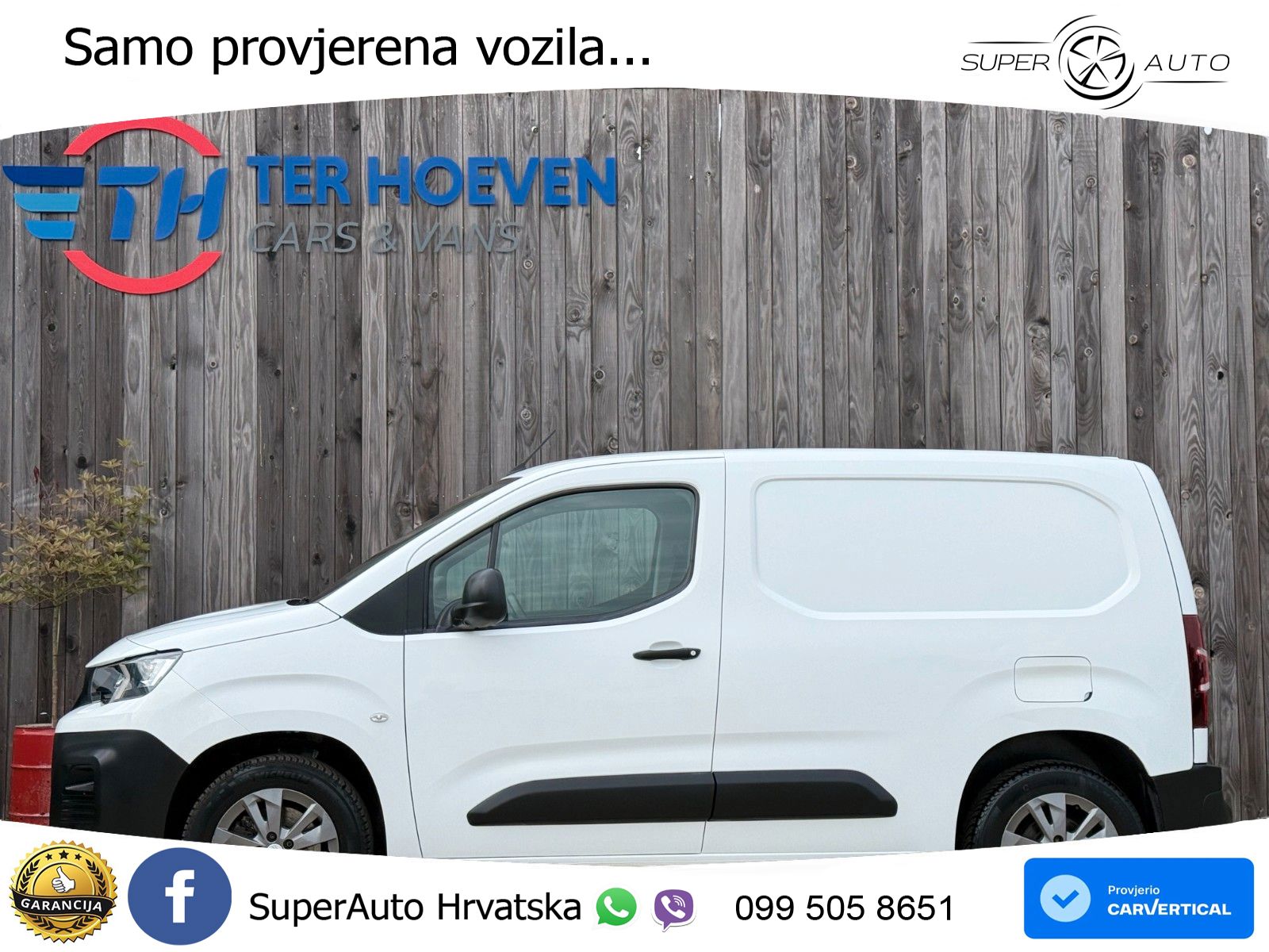 Peugeot Partner 1.5 BlueHDI Premium L1H1 AHK Tempo. 73KW 99 KS