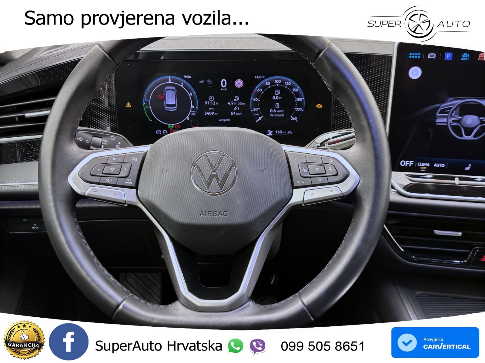 Volkswagen Passat Variant 1.5 TSI (204 KS) eHybrid DSG Business LED+GR SJED+ACC