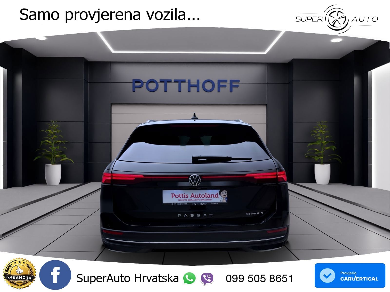 Volkswagen Passat Variant 1.5 TSI (204 KS) eHybrid DSG Business LED+GR SJED+ACC