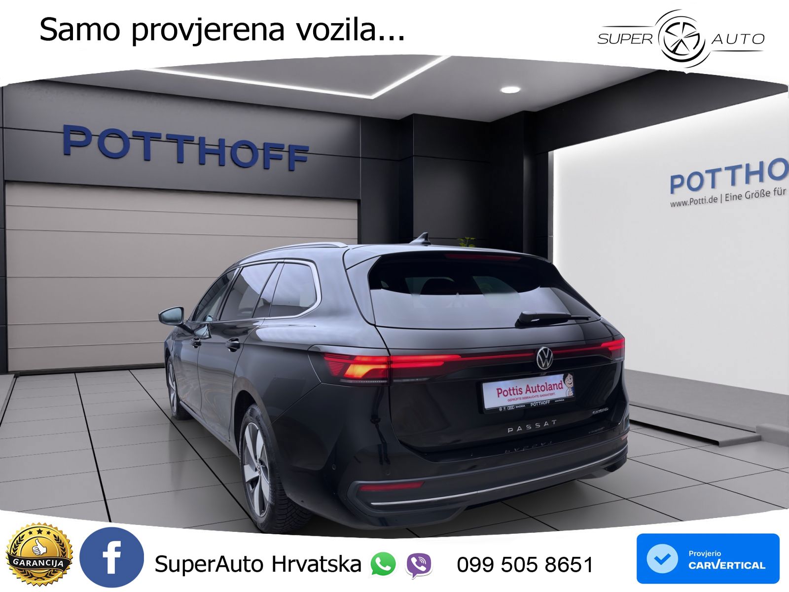 Volkswagen Passat Variant 1.5 TSI (204 KS) eHybrid DSG Business LED+GR SJED+ACC