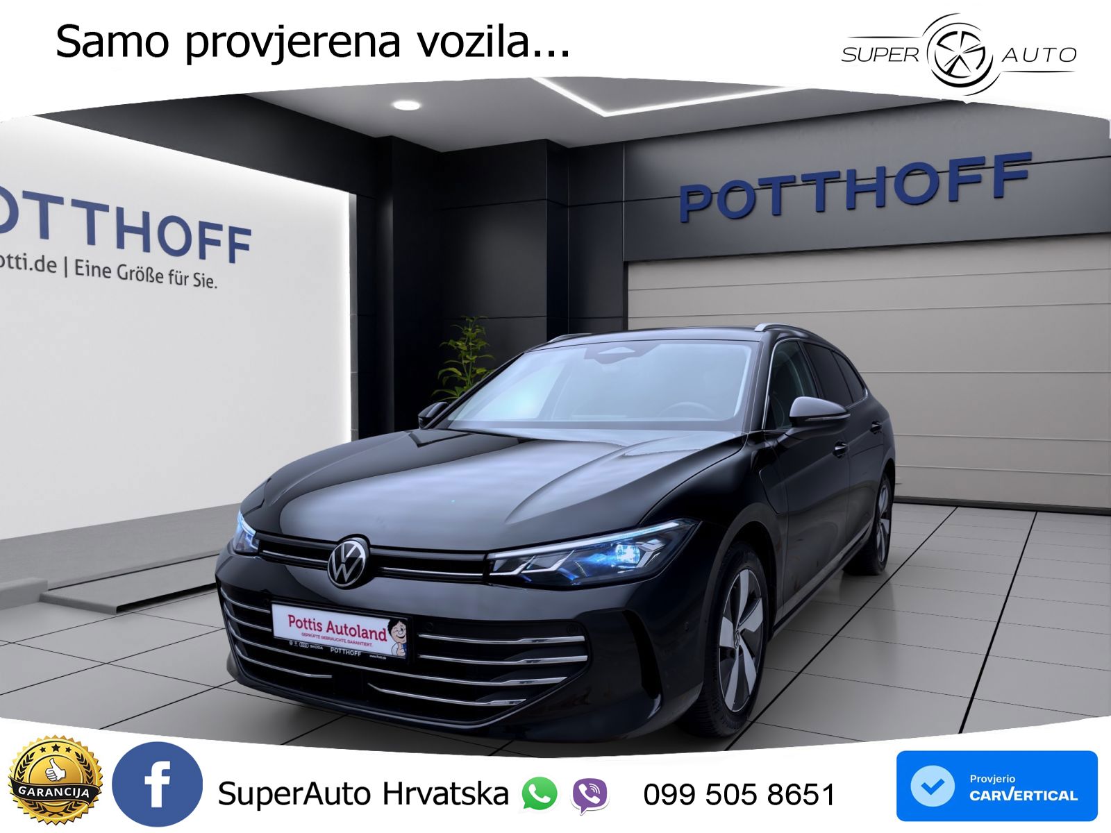 Volkswagen Passat Variant 1.5 TSI (204 KS) eHybrid DSG Business LED+GR SJED+ACC