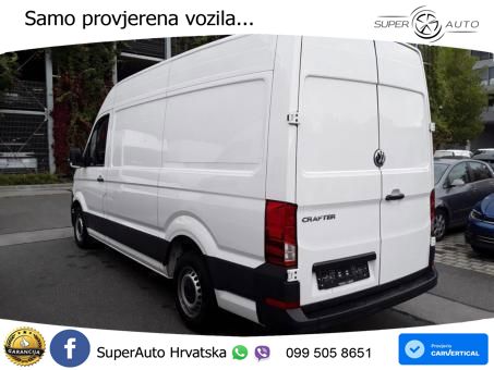 Volkswagen Crafter 2.0 TDI Kasten MR Hochdach Rückfahrkamer 140 KS